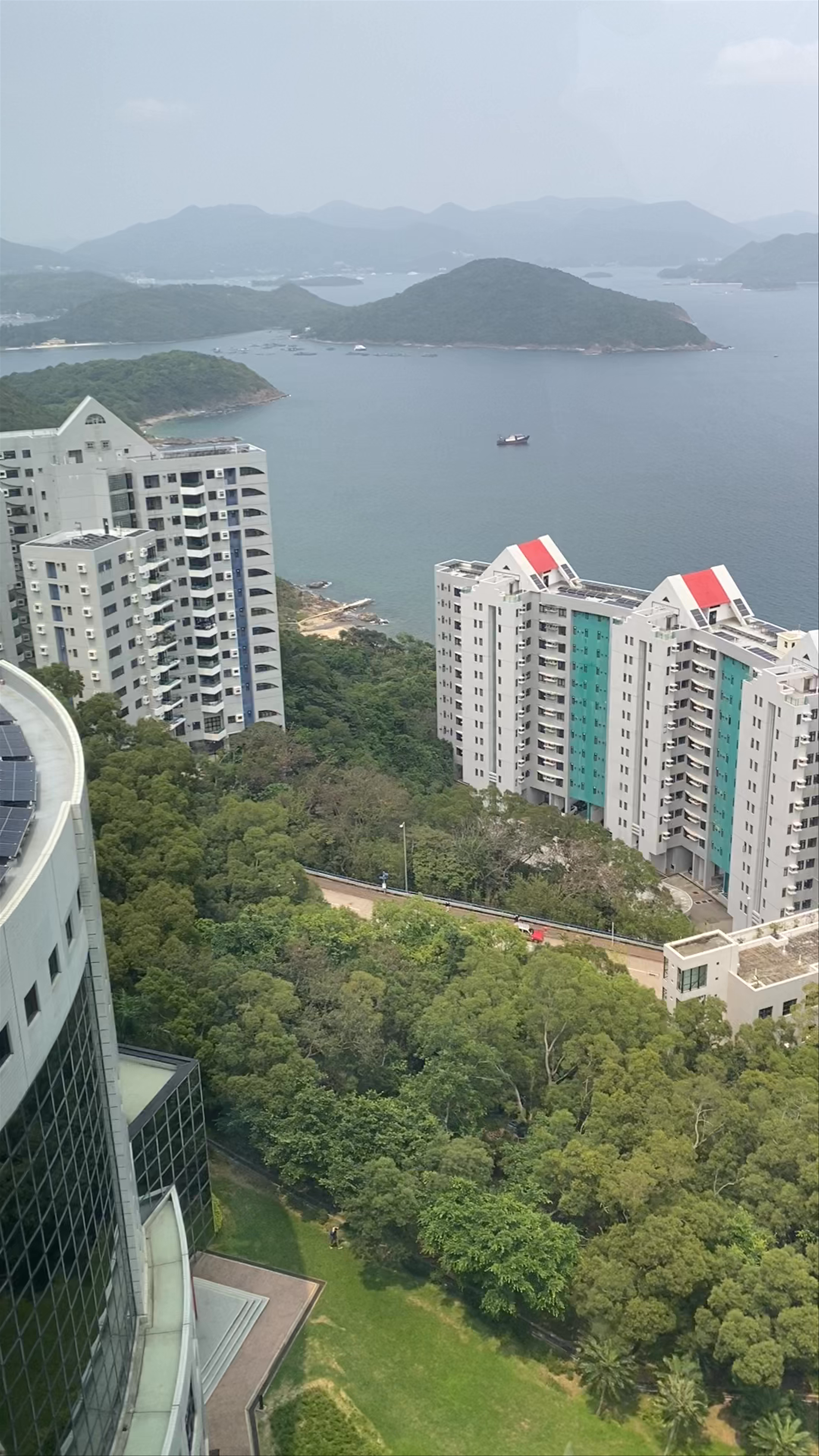 Scenic Coastal Views from Hong Kong University of Science and Technology (HKUST)