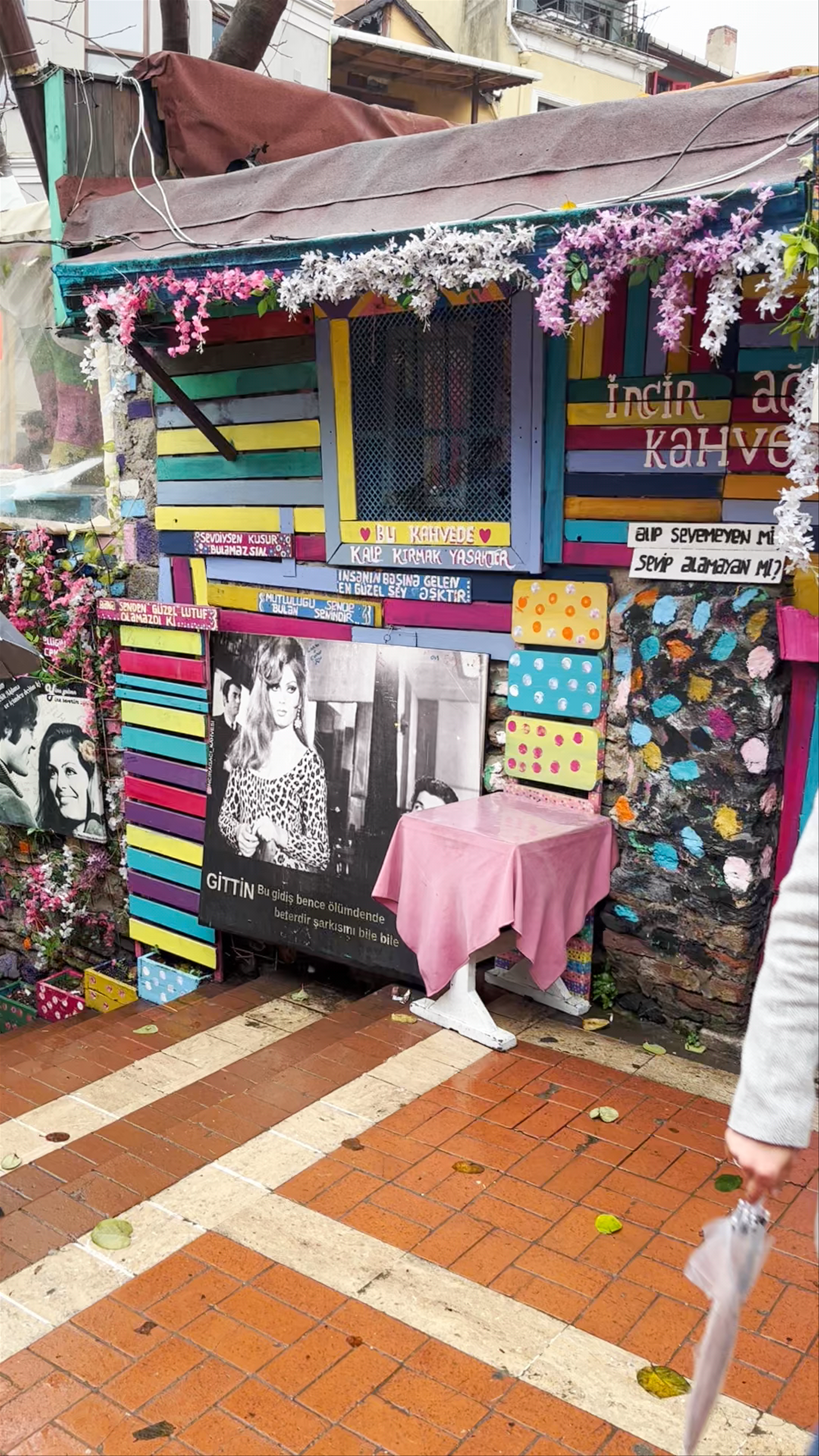 Balat's Colorful Stairs: Vibrant Street Art and Local Life in İstanbul