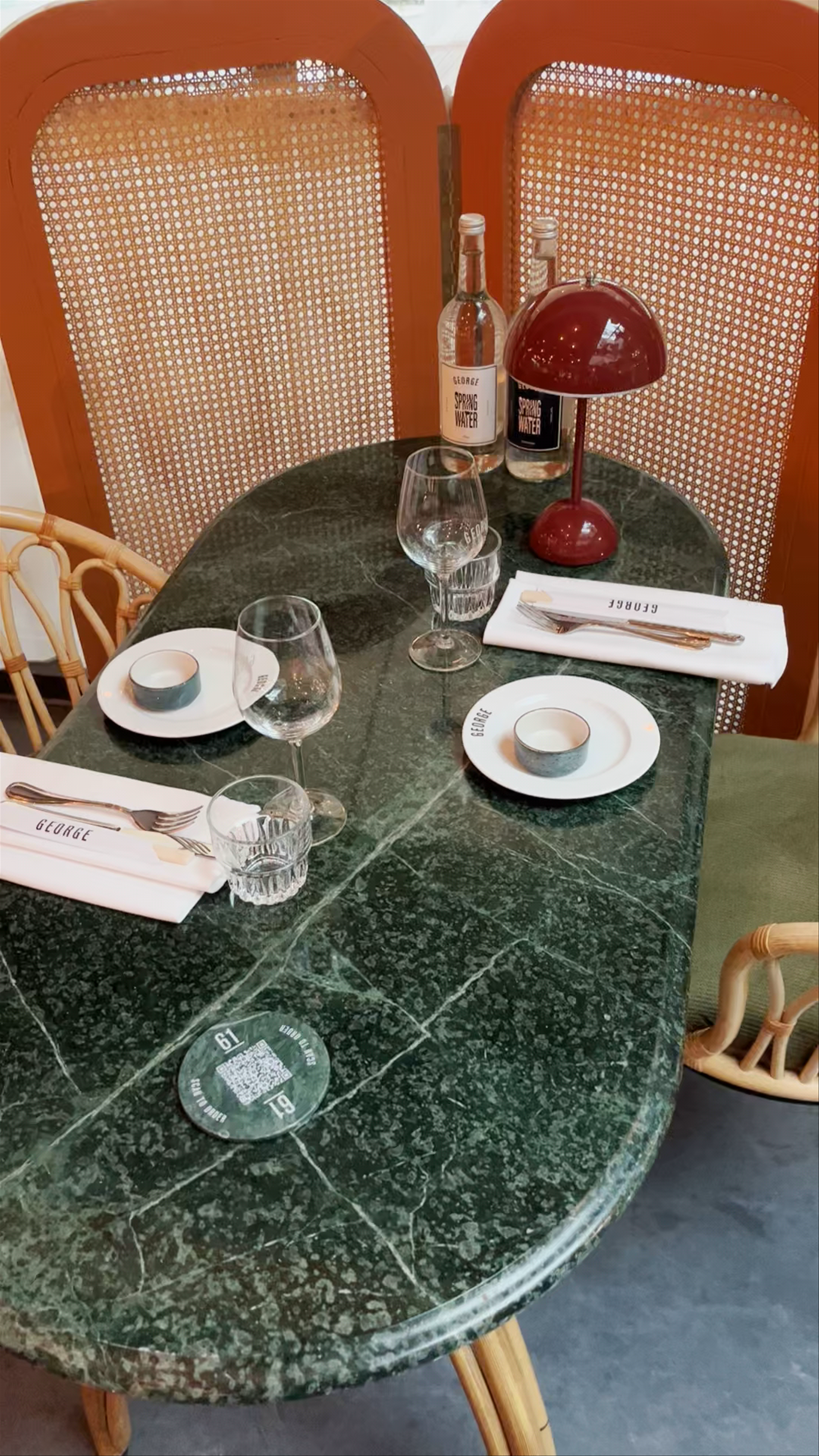 George Marina: Stylish Riverside Dining Experience in Amsterdam
