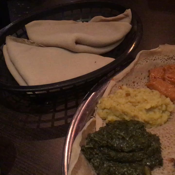 Jebena - Lamb with Injera and veggies - Delicious - African Near Me - Stockholm, Alberta