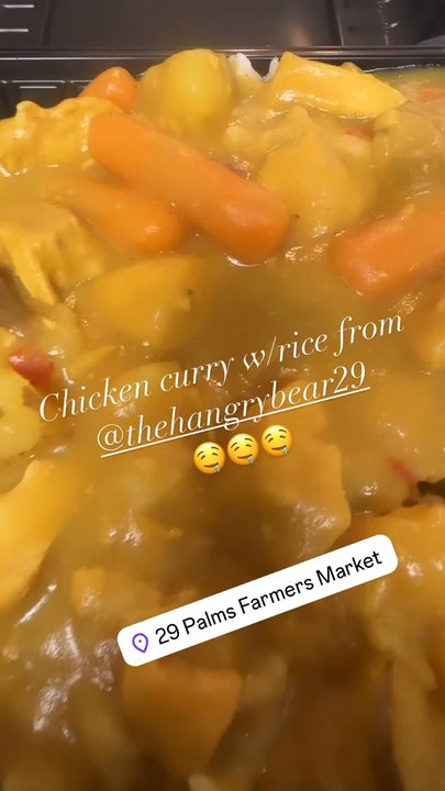 The Hangry Bear - Chicken Curry from The Hangry Bear! 10/10 delicious - Personal Chefs Near Me