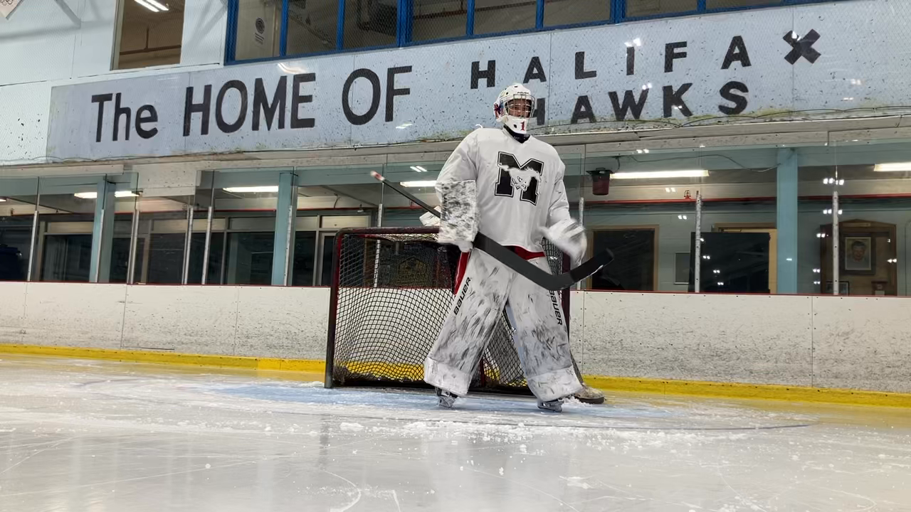 Training with Brad MacCharles of Empire Goaltending