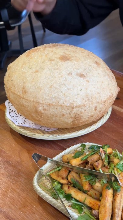 Hai - D1.Scallion Bubble Pancake @tiffhuangry - Chinese Near Me - Decatur, Georgia