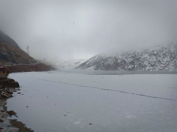 Photo of Frozen Tsongmo Lake 