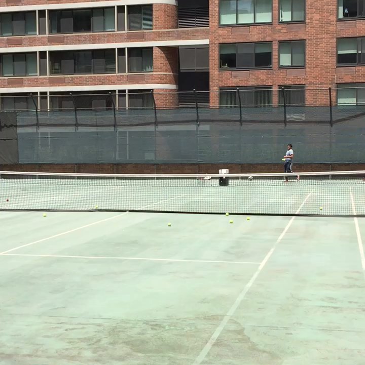 Grand Ohio Management - Rooftop tennis is fun - Property Management Near Me - Chicago, Illinois