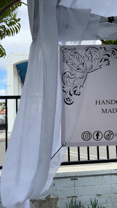 Level Up Print - 7'x2' grommets every 2' - Signmaking Near Me