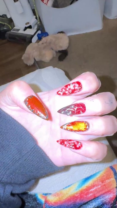 Klawed By Cookie - Halloween nails - Nail Salons Near Me - Fullerton, California