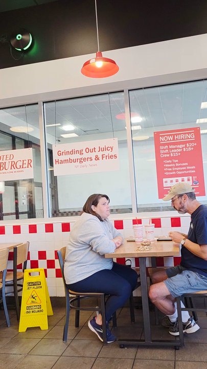 Five Guys - A Video Clip of the interior of the restaurant and my food. - Burgers Near Me - Roanoke, Virginia