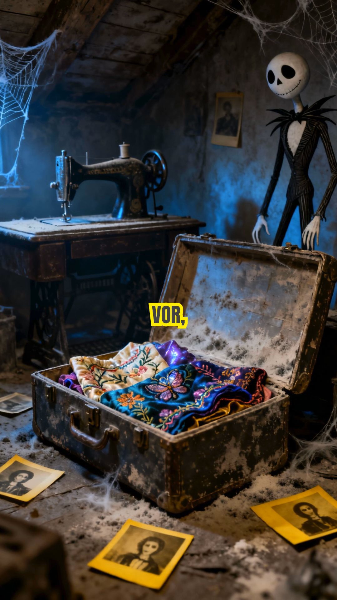 Die Stickereien der Großmutter: Schatten enthüllen Geheimnisse