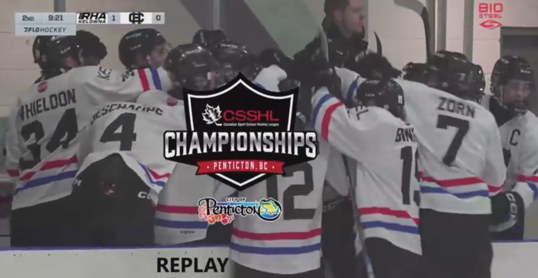 Charlie Schmitt's Championship Goal: RINK HA Kelowna U17 Prep Highlights