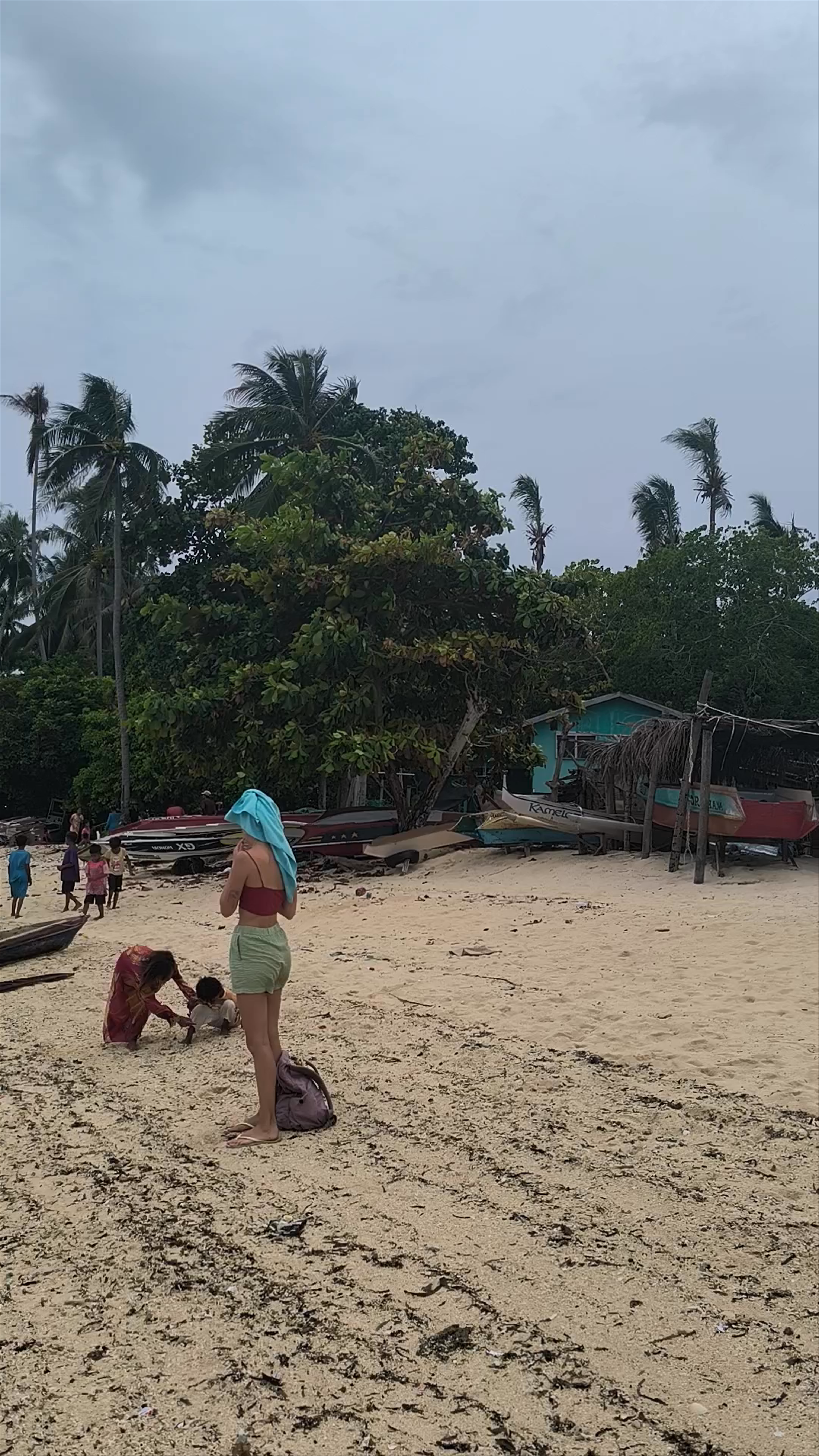 Tranquil Beach Life on Pulau Mabul, Sabah, Malaysia