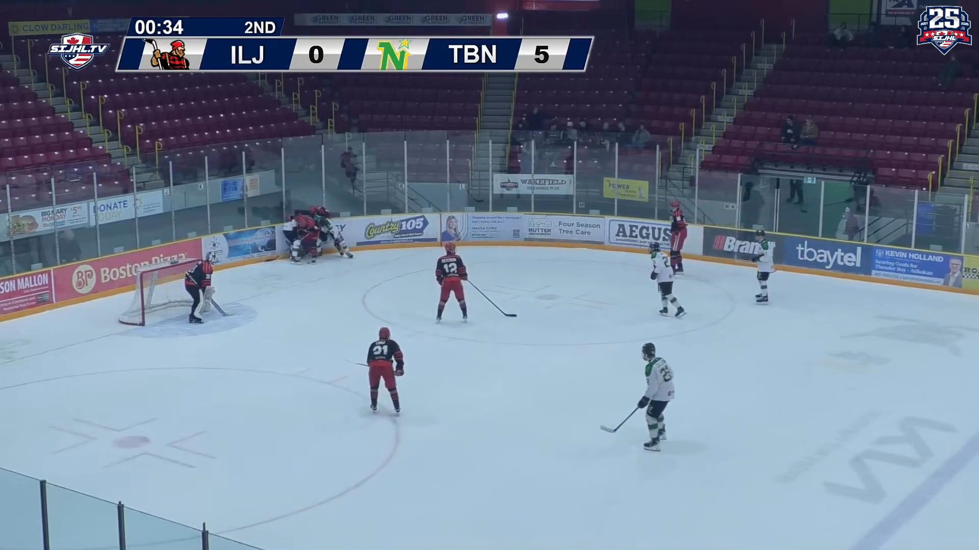 Eric Sheriff Goal vs Ironwood | Thunder Bay Highlights