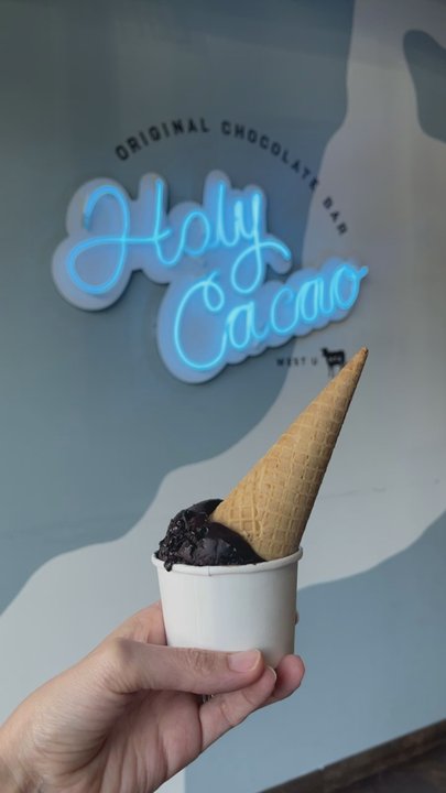 Winfield's Chocolate Bar - Vegan Scoop! Holy Cacao! - Desserts Near Me - Houston, Texas