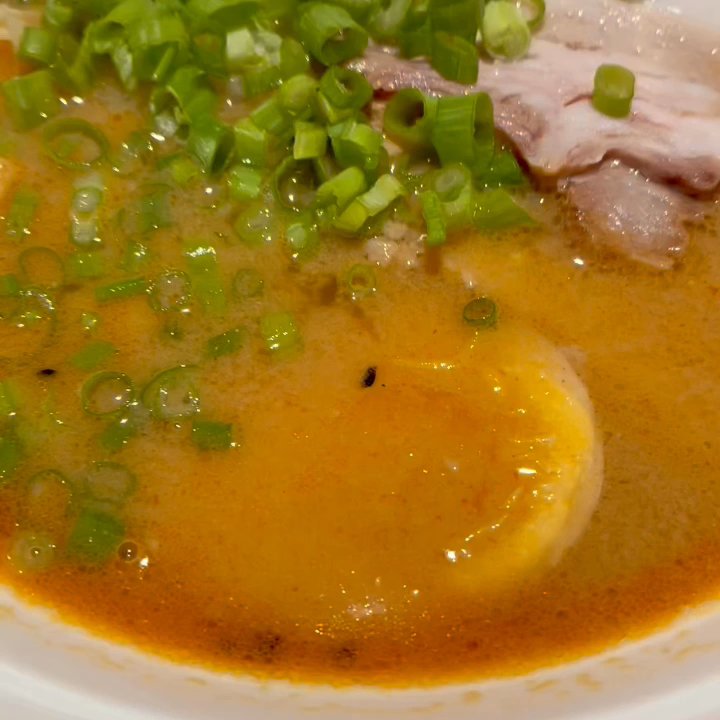Fujiya Ramen - Showing what's in their spicy miso ramen, egg (optional), Pork Belly Chashu, scallions, corn, cabbage, noodles - Ramen Near Me - Middletown, Connecticut