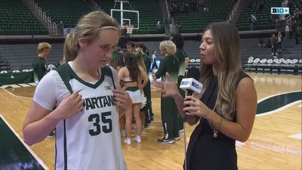 POST-GAME INTERVIEW W/ KENNEDY BLAIR'S CAREER NIGHT