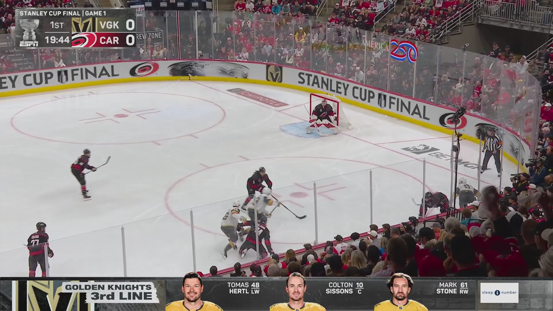 Vegas Rallies from 2-0 Down to Steal Game 1 of Stanley Cup Final · Jun. 2, 2026