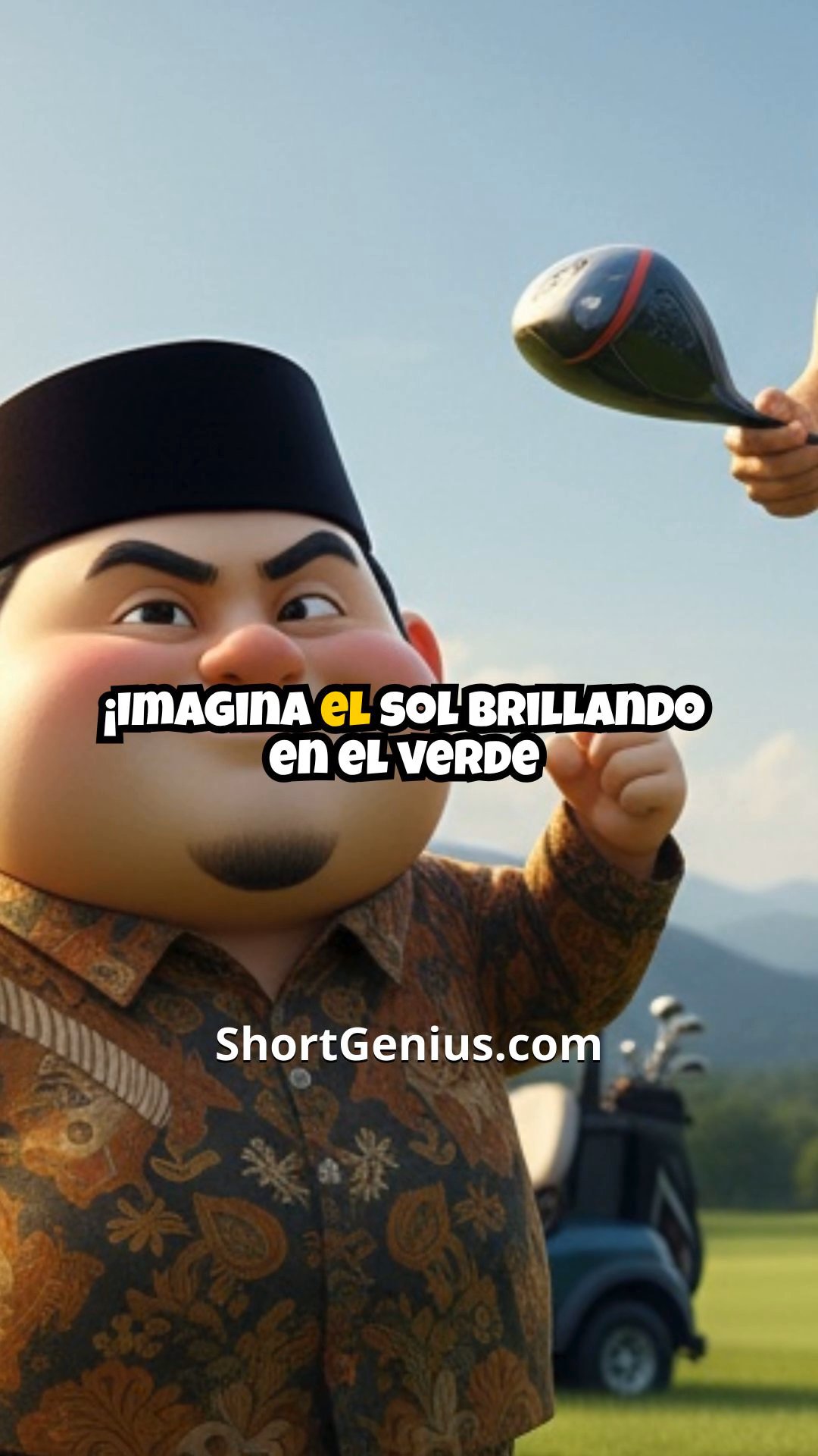 Tung Tung Sahur y Ronaldo: Duelo de Golf Explosivo