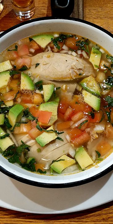 Agave Mexican Bistro - Mexican chicken soup $12 - Mexican Near Me - Mountain View, California