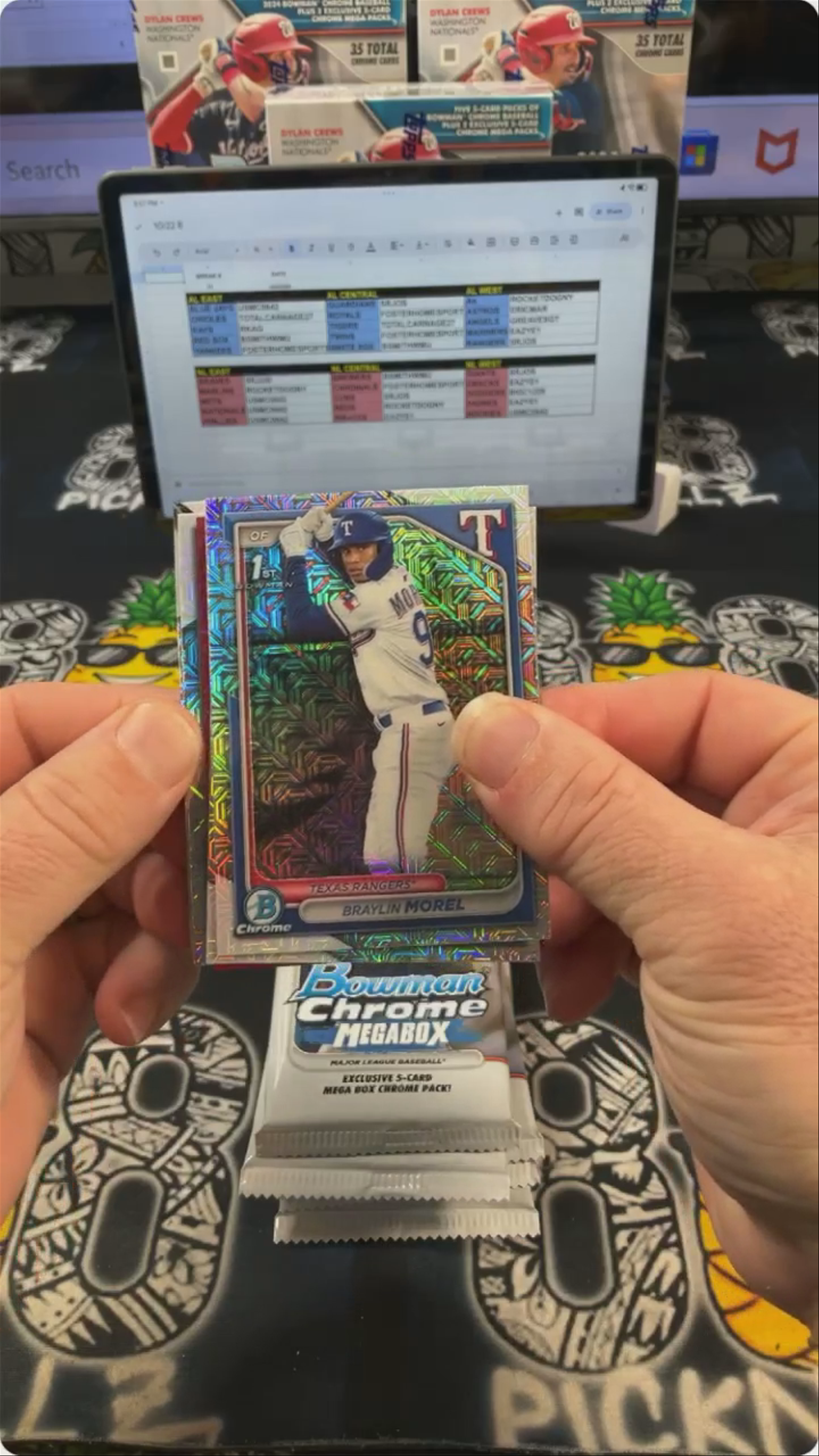 Jose Perdomo 1st Bowman Auto Red Mojo