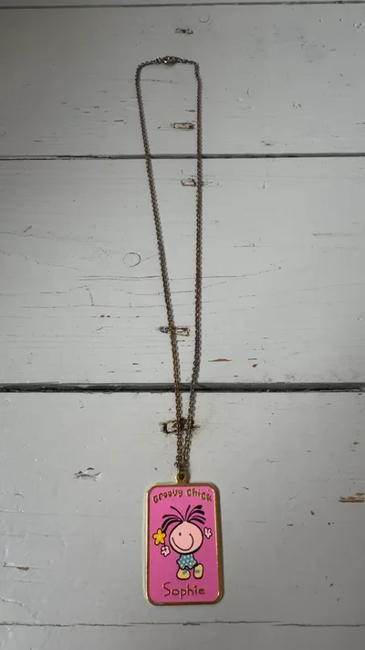 Y2K Groovy Chick Necklace