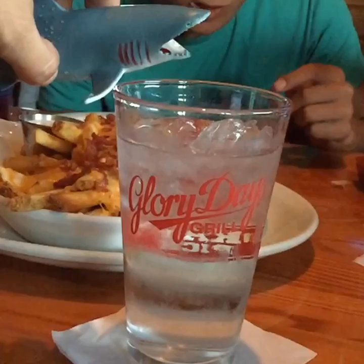 Glory Days Grill - Shark Attack! Also known as a Shirley Temple, but way more fun this way. - Sports Bars Near Me - Stone Ridge, Virginia