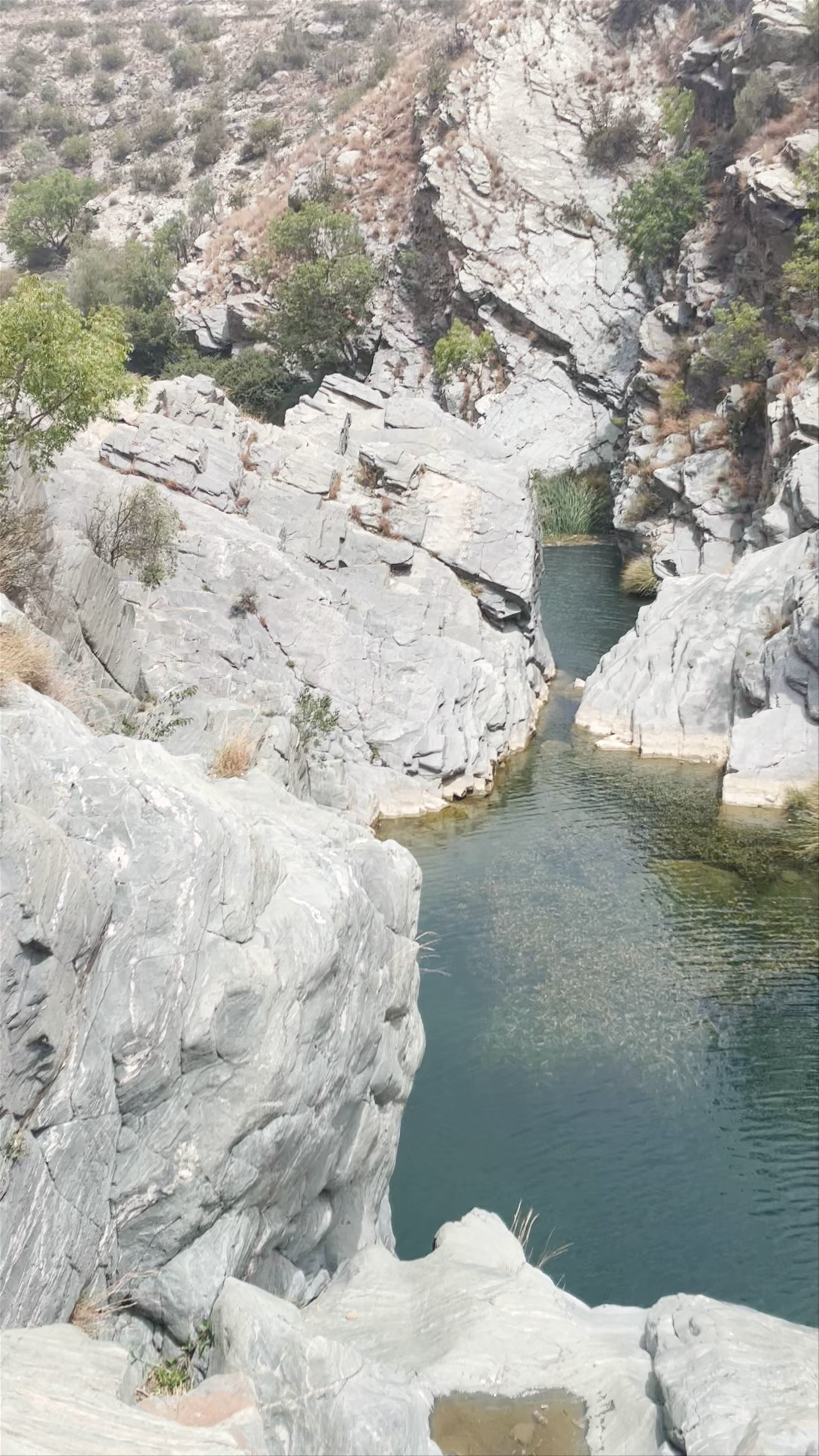 Al Hamda Waterfalls and valley
