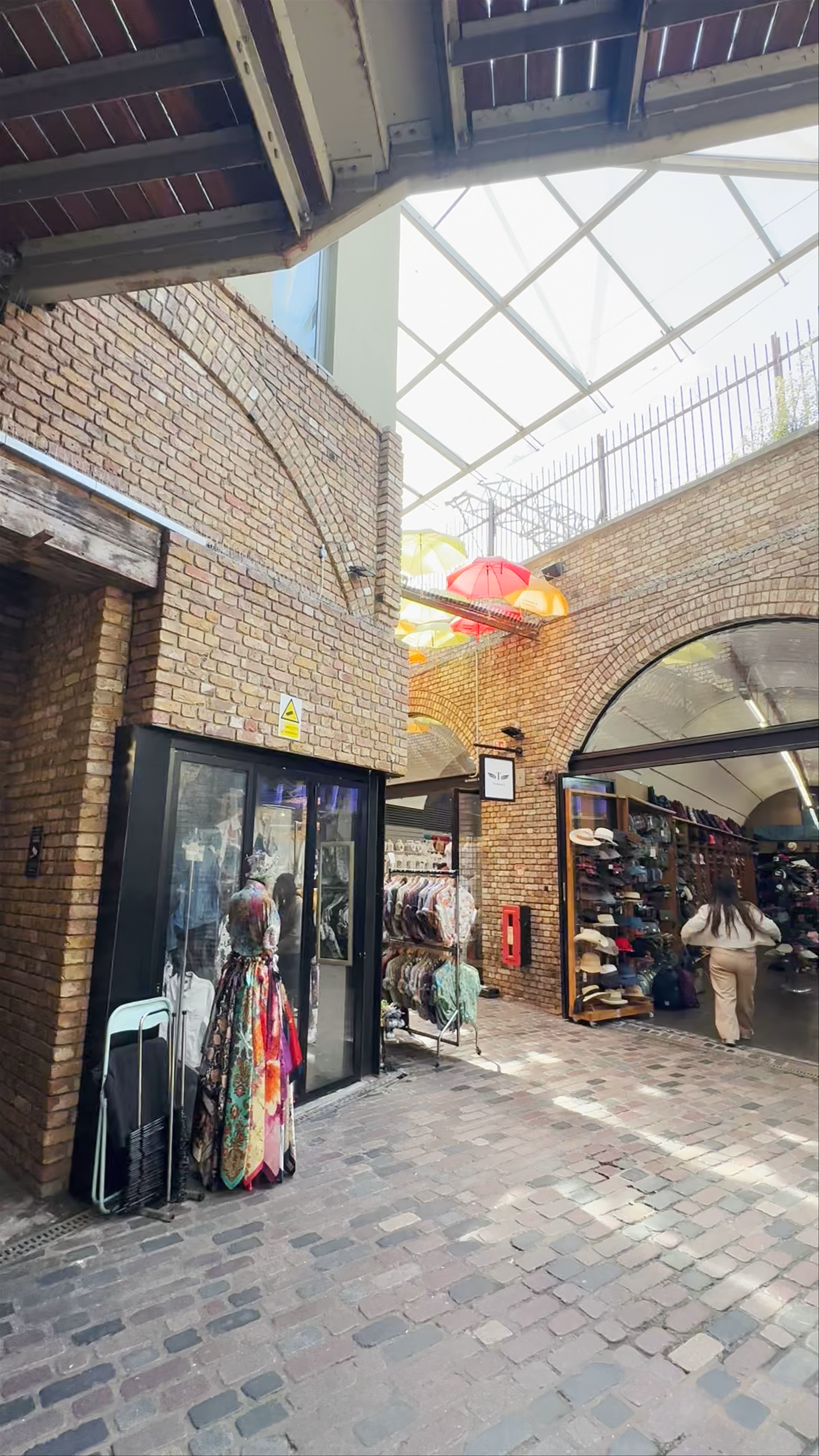 Umbrella Alley: Vibrant Shopping and Strolls in London