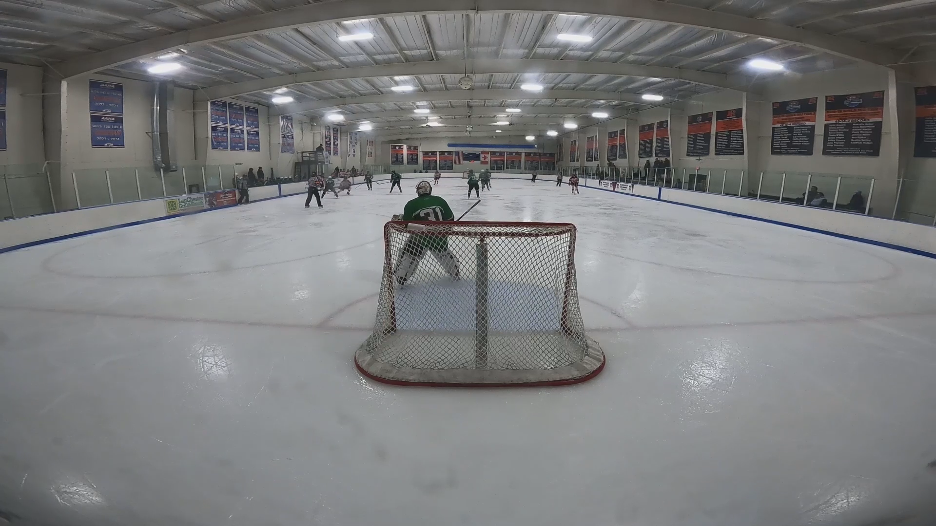 Ilan Shterenberg 05/03/2026: 34 saves, 0.919 SV% in playoff game vs Between The Bucket at WSI u17