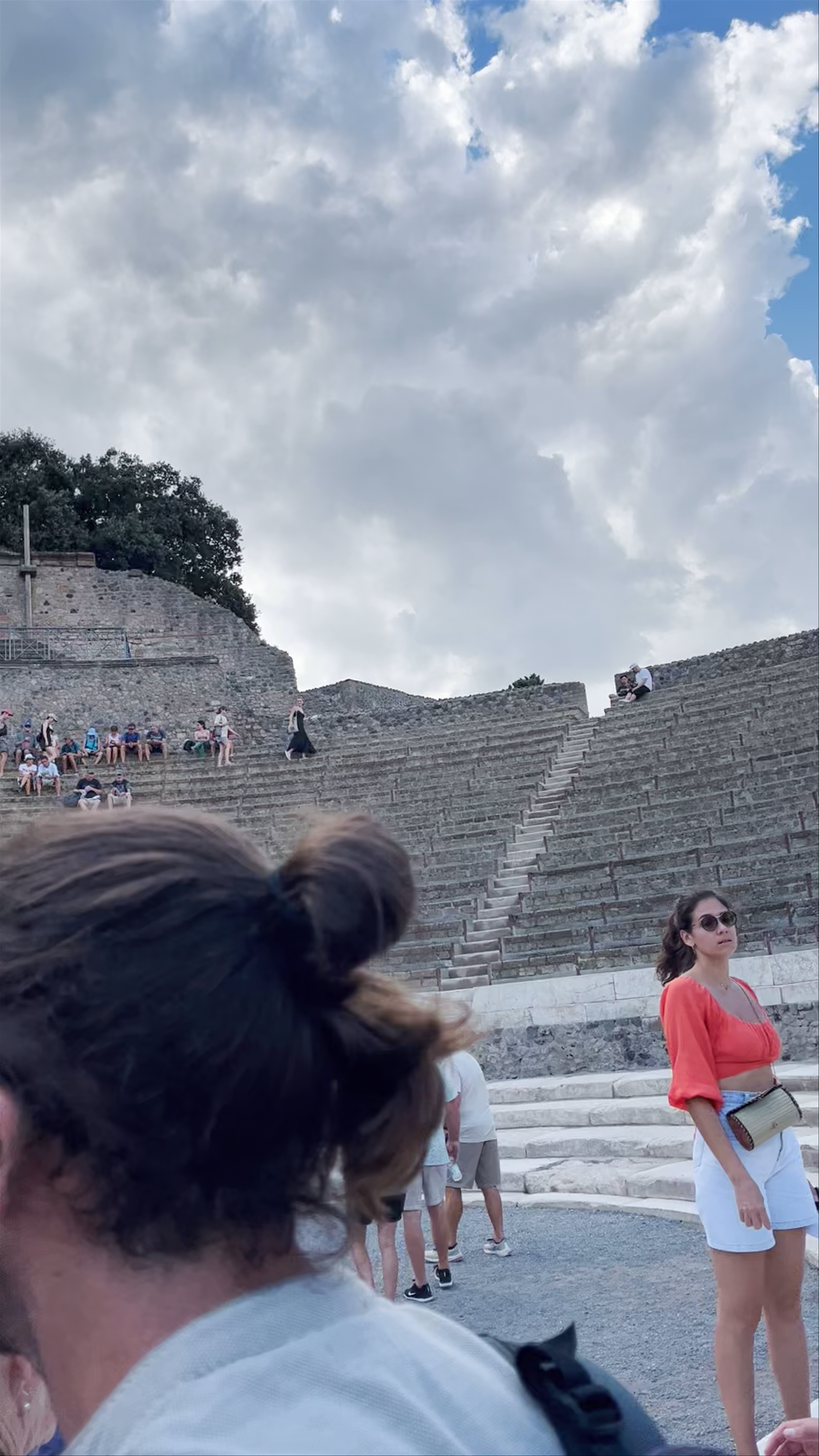 Exploring Teatro Grande: Ancient Roman Theater in Pompei, Italy