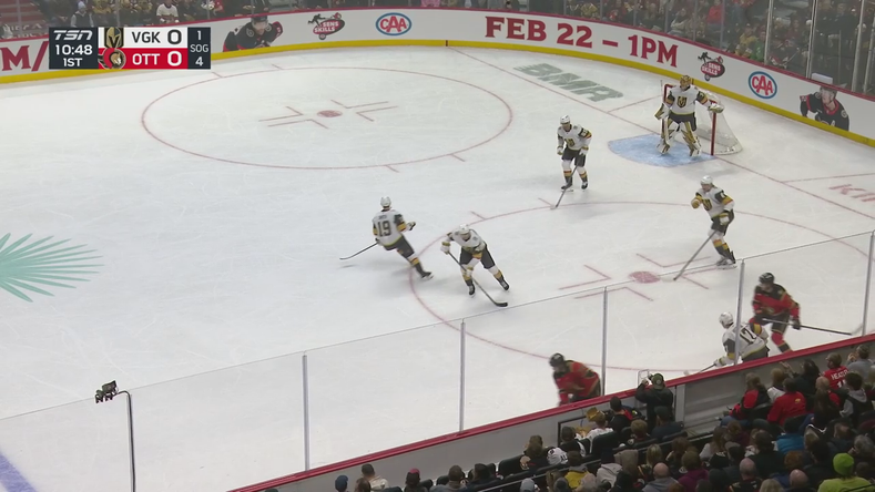 Fabian Zetterlund with a Goal vs. Vegas Golden Knights · Jan 25, 2026