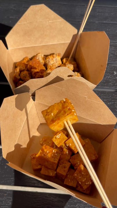 Dragonfly Tea Bar - Mango tofu -- surprisingly addictive! - Bubble Tea Near Me - Orange, California