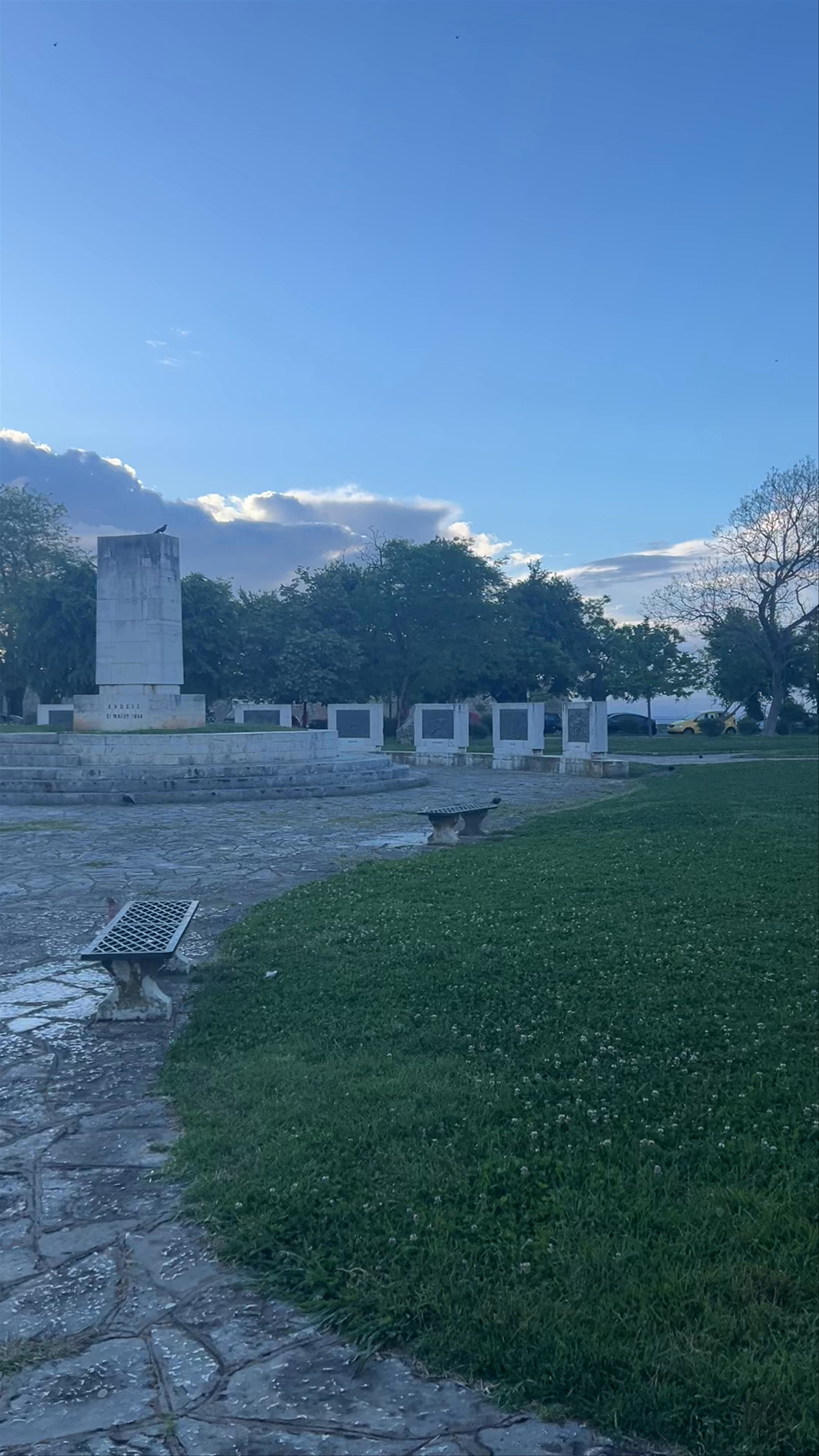 Μνημείο Ένωσης Επτανήσων: Serene Memorial in Corfu, Greece