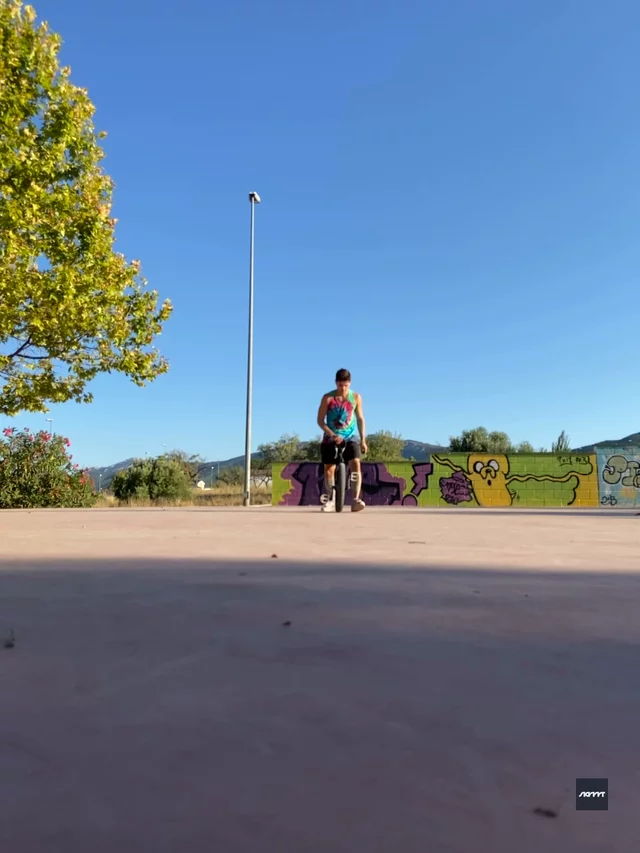 riu submission: inward varial roll to 3 spin / inward varial spin