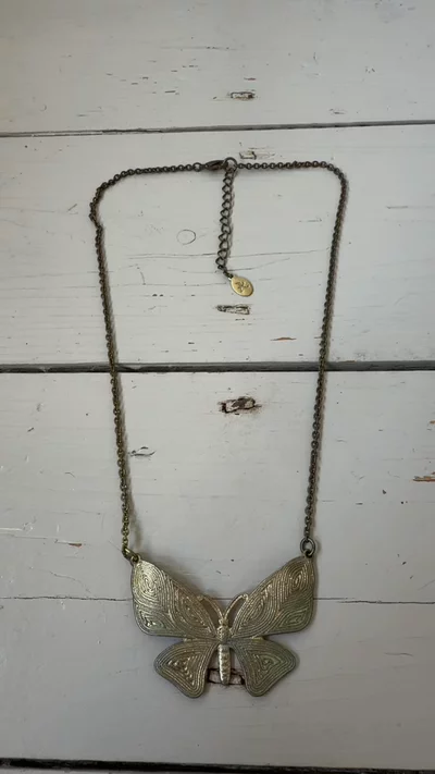 Butterfly Y2K Necklace image 1