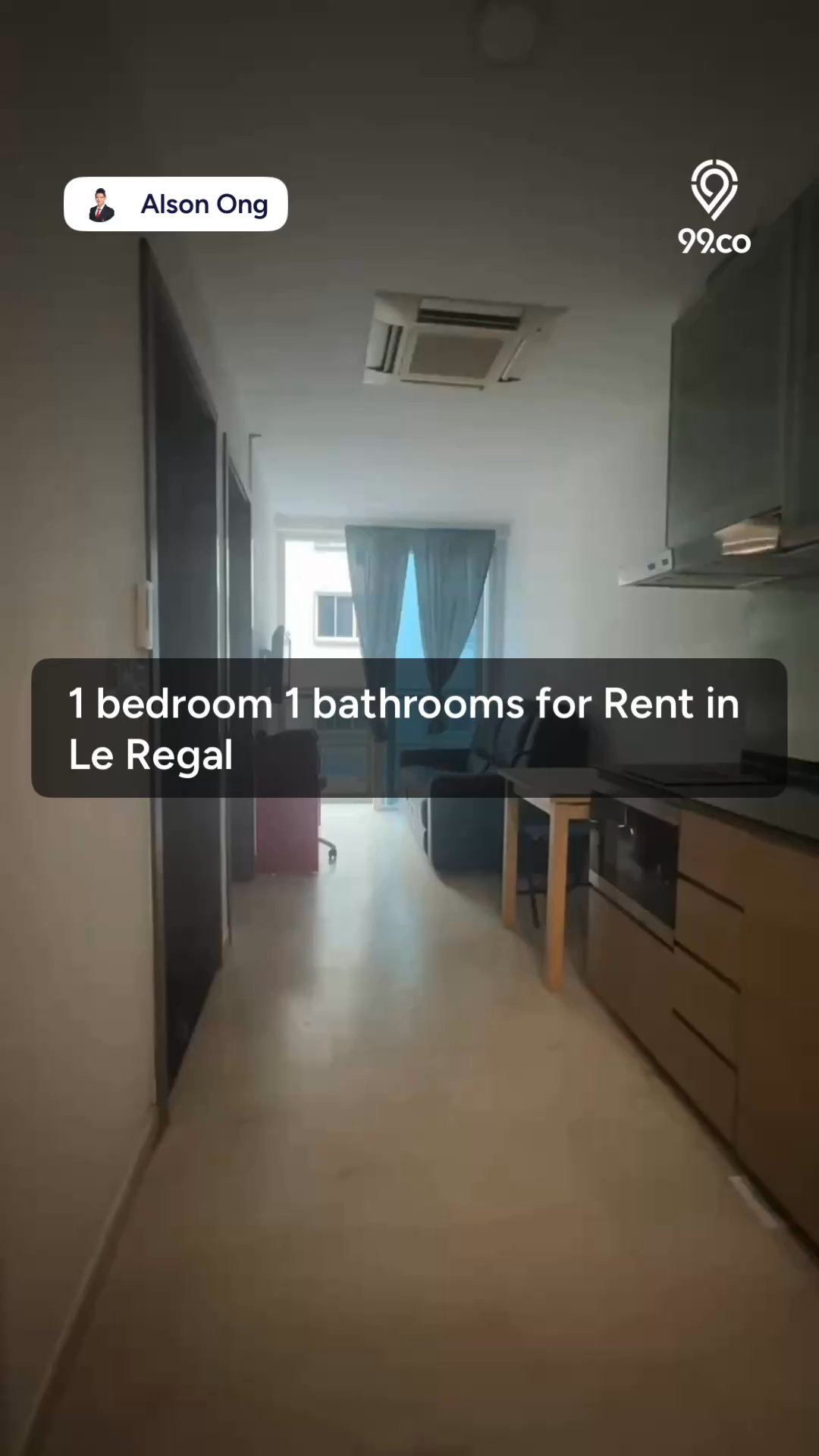 undefined of 366 sqft Apartment for Rent in Le Regal