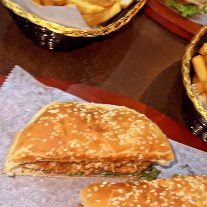 Meet N Eat - This was the first time I tried this place and it tasted Delicious.... - Burgers Near Me - Brooklyn, New York
