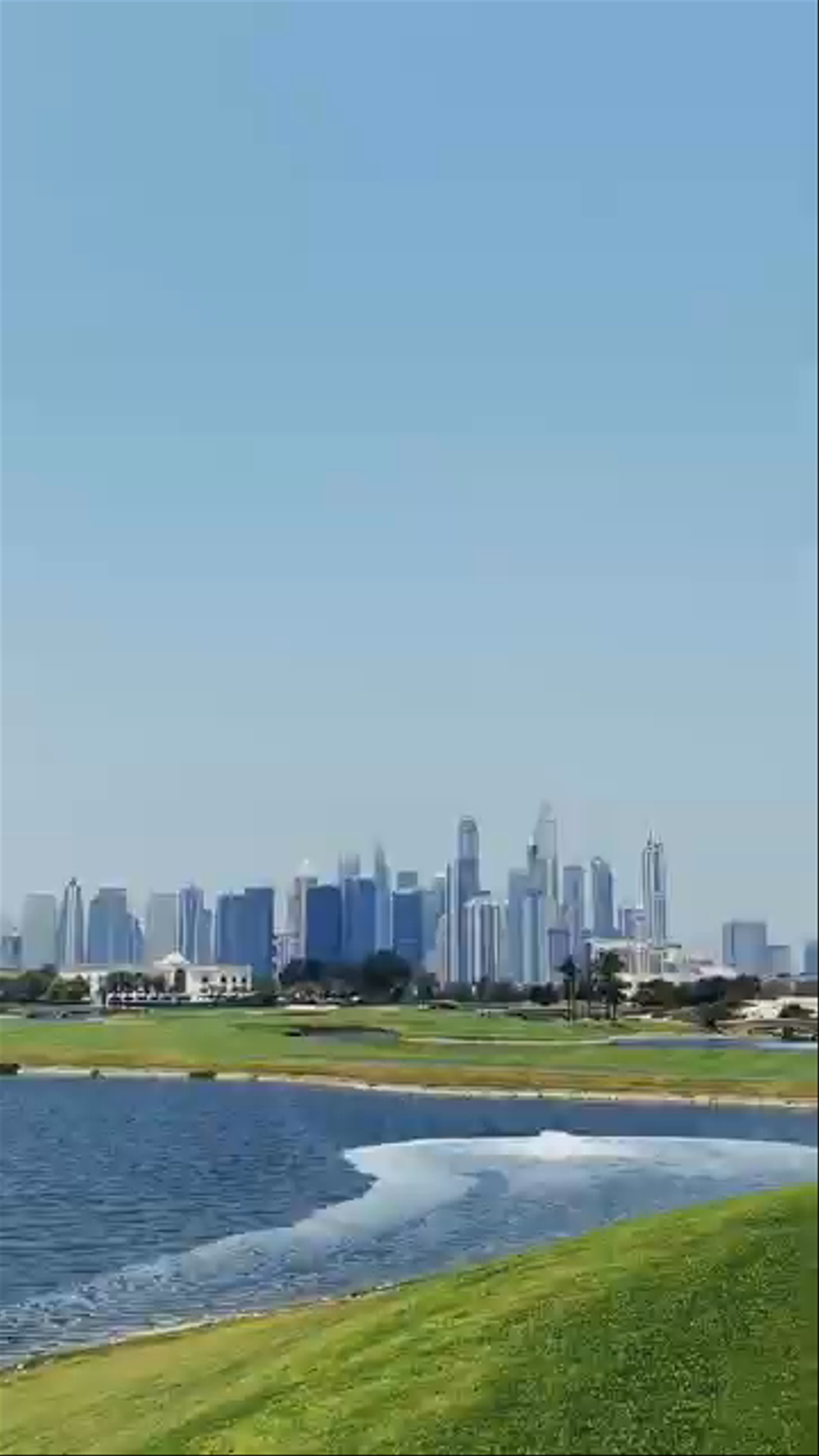 Serene Golf Views With Dubai Skyline at Montgomerie Golf Club