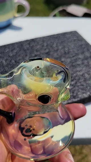 Preview pic of Standing bubble hash Sherlock # 11 slyme and galaxy