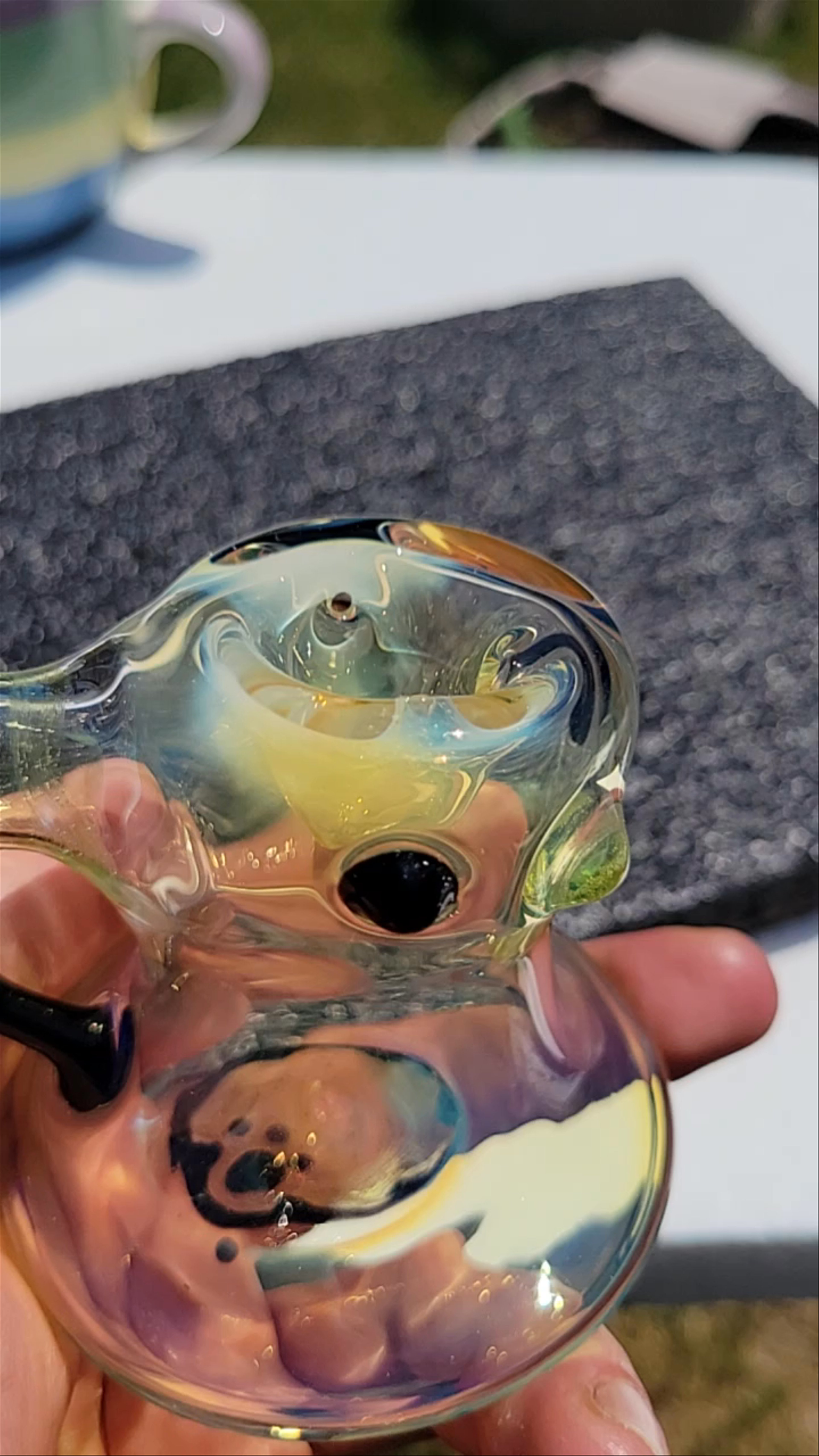 Preview pic of Standing bubble hash Sherlock # 11 slyme and galaxy