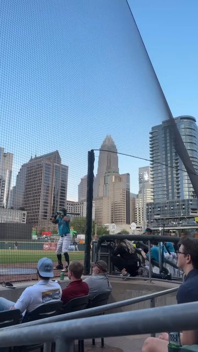 BB&T Ballpark - View from dugout suite - Stadiums & Arenas Near Me - Charlotte, North Carolina