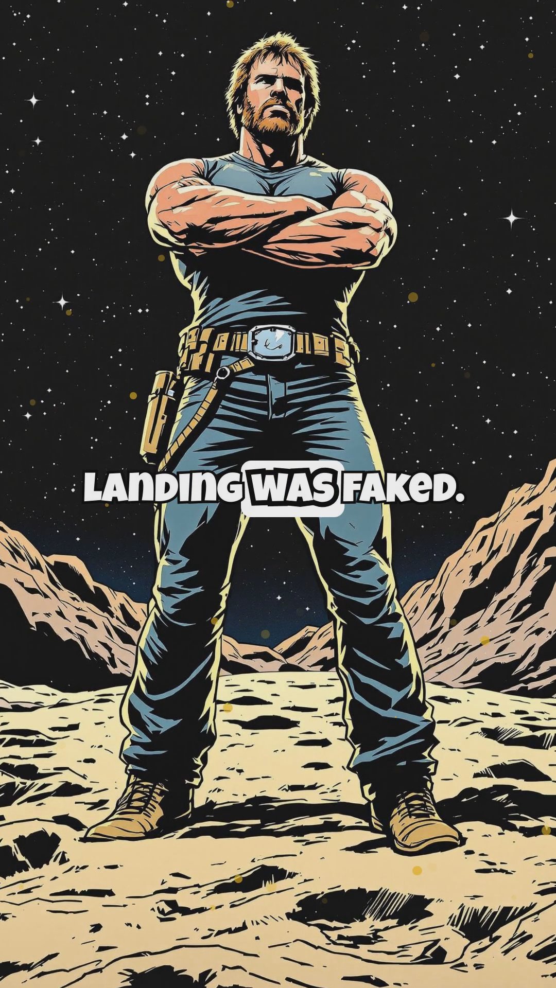 Chuck Norris vs. Conspiracy Theories: When Truth Meets an Unbreakable Man