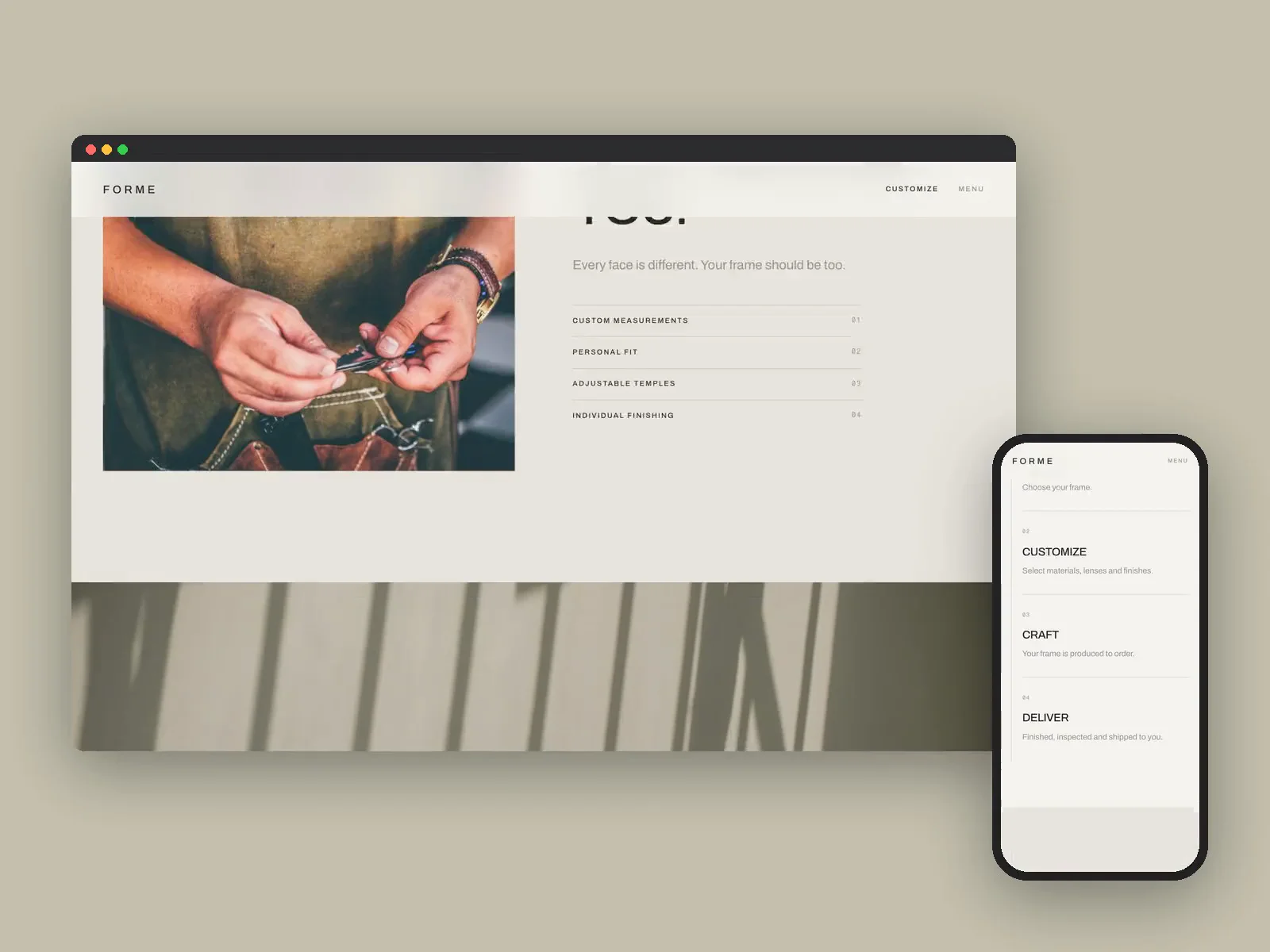 Eyewear Studio Site