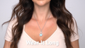 Larimar Adella Sapphire Necklace