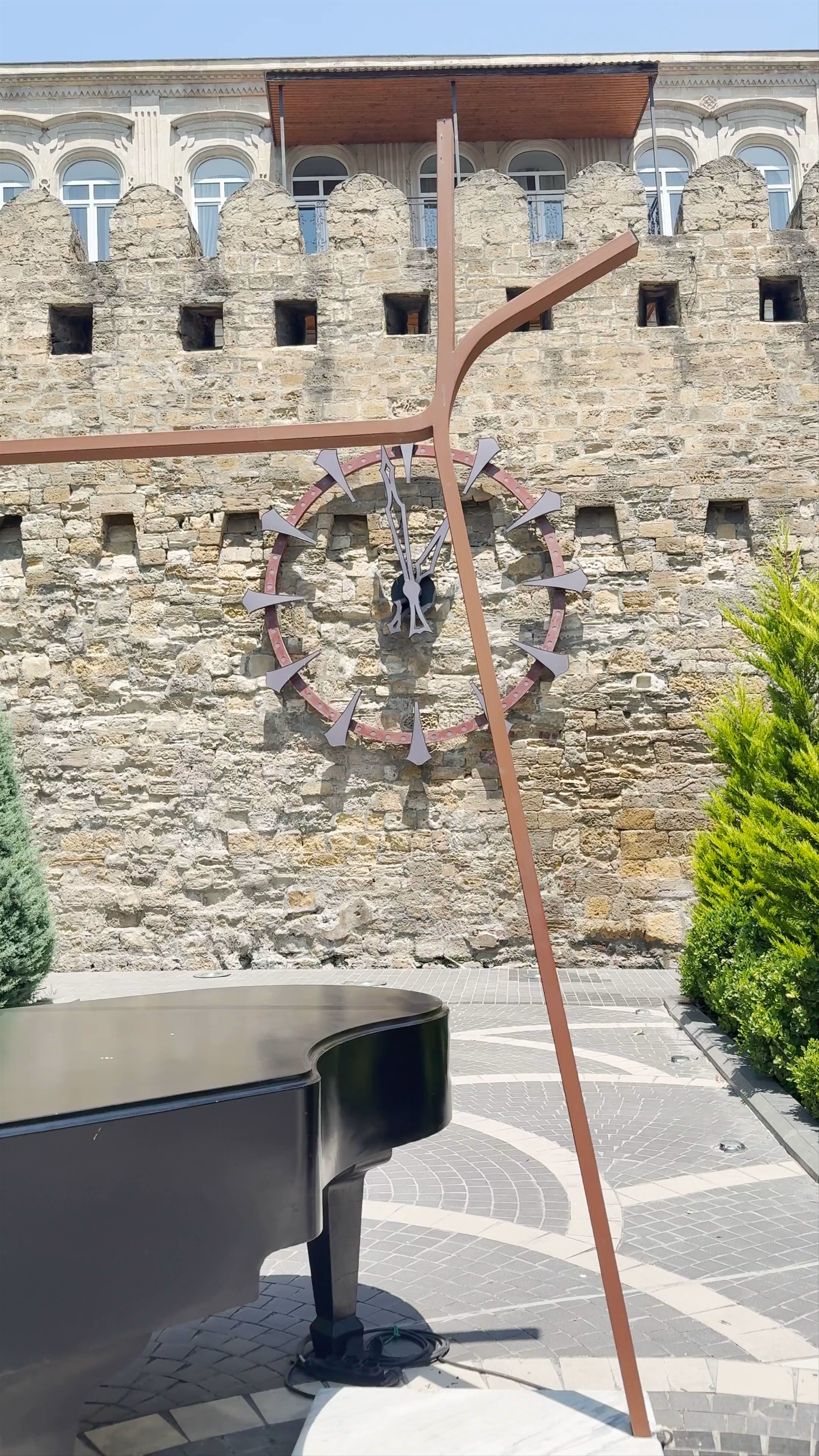 Philharmonic garden panoramic view