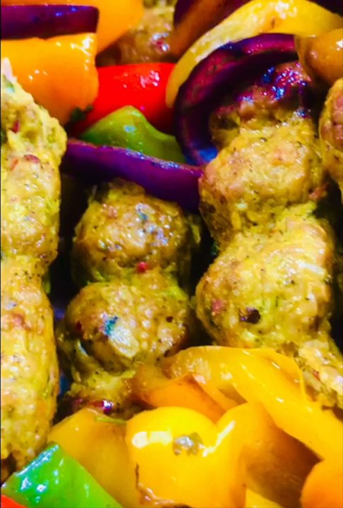 Asian Spot - Chicken kabab # with Sautéed veggie - Pakistani Near Me - Northridge, California