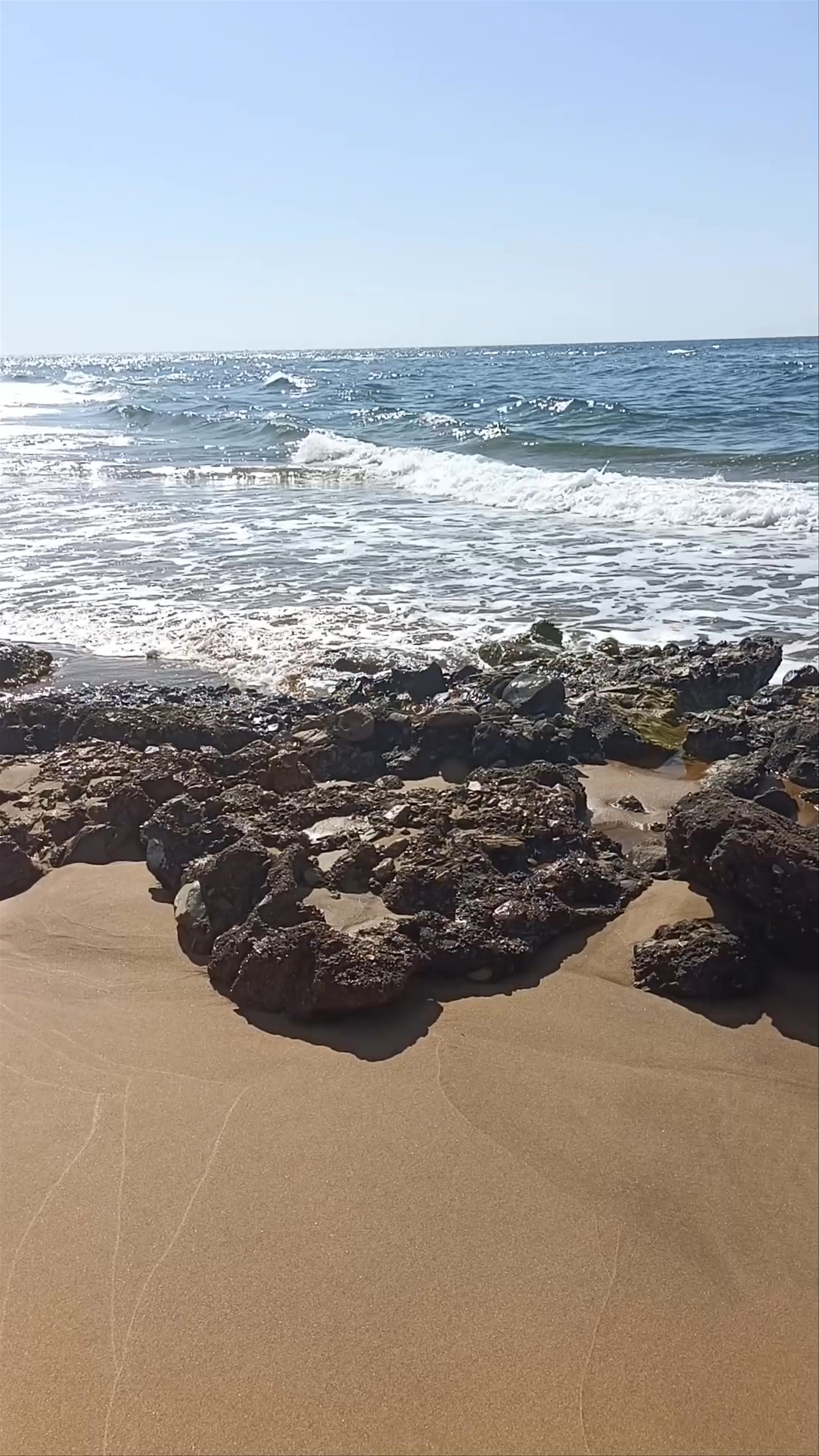 Sun-Kissed Serenity at Playa Cruz del Mar, Spain