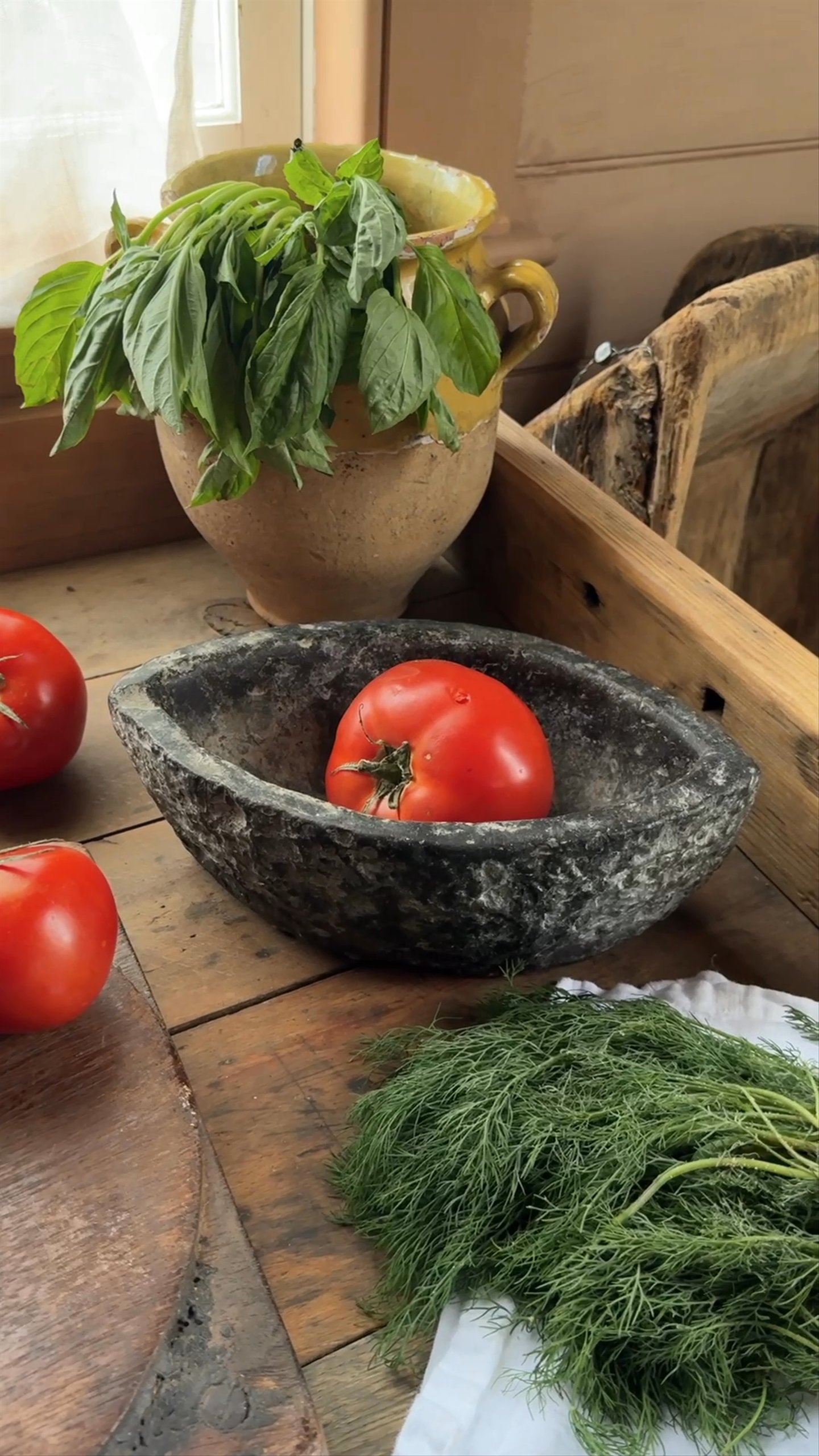 Pointed Black Kharal Bowl