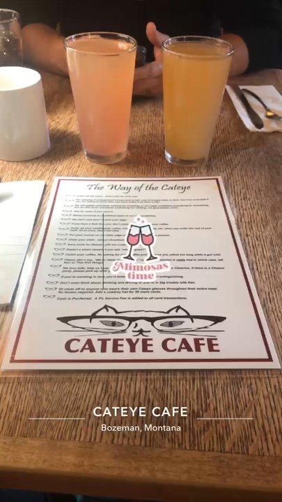 Cateye Cafe - New American Near Me - Bozeman, Montana