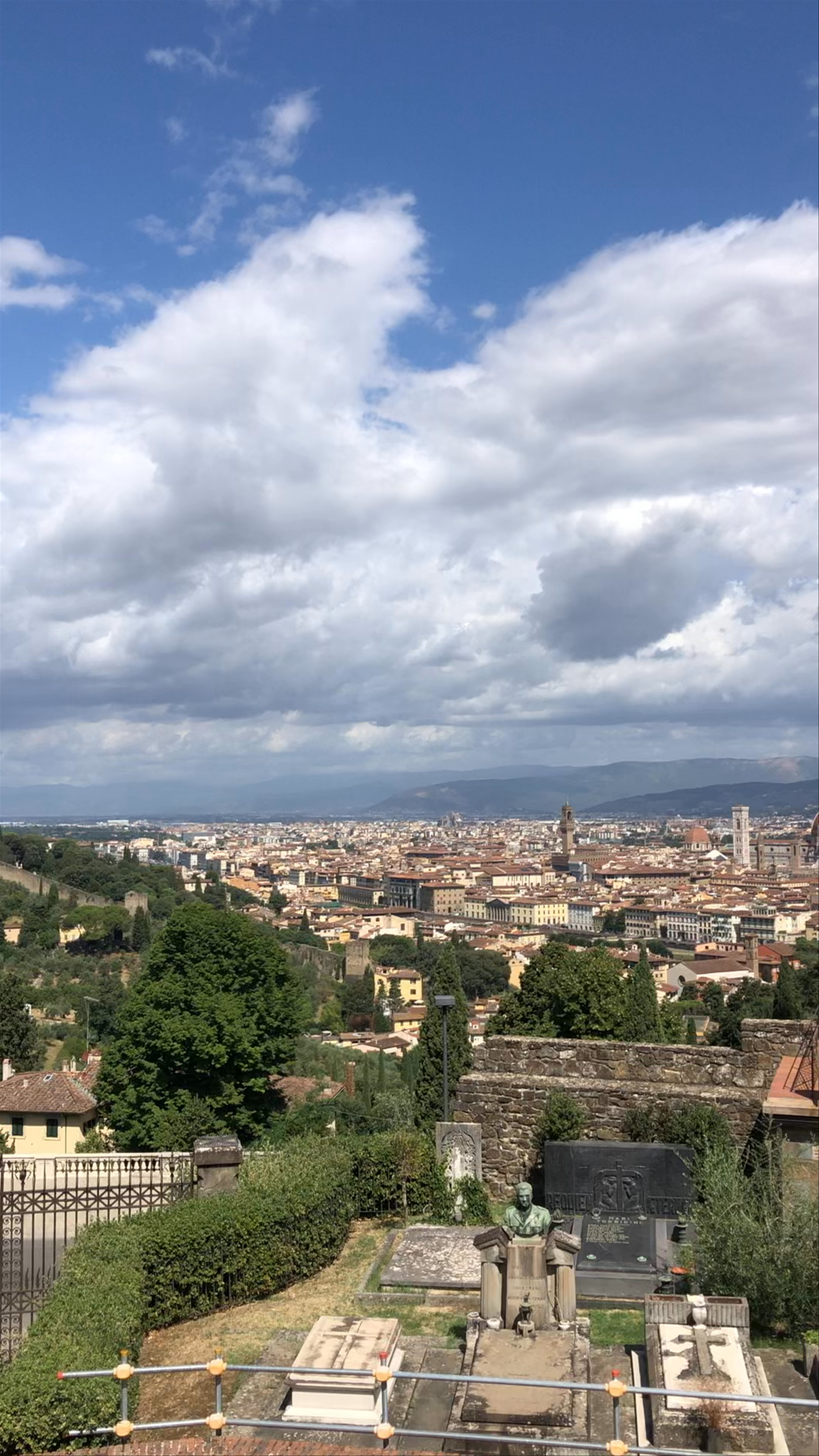 Stunning Panoramic Views Over Florence from Via delle Porte Sante