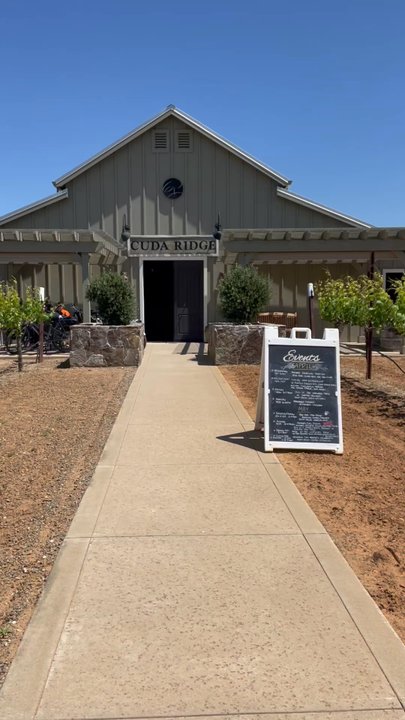 Cuda Ridge Wines - Entrance - Wineries Near Me - Livermore, California